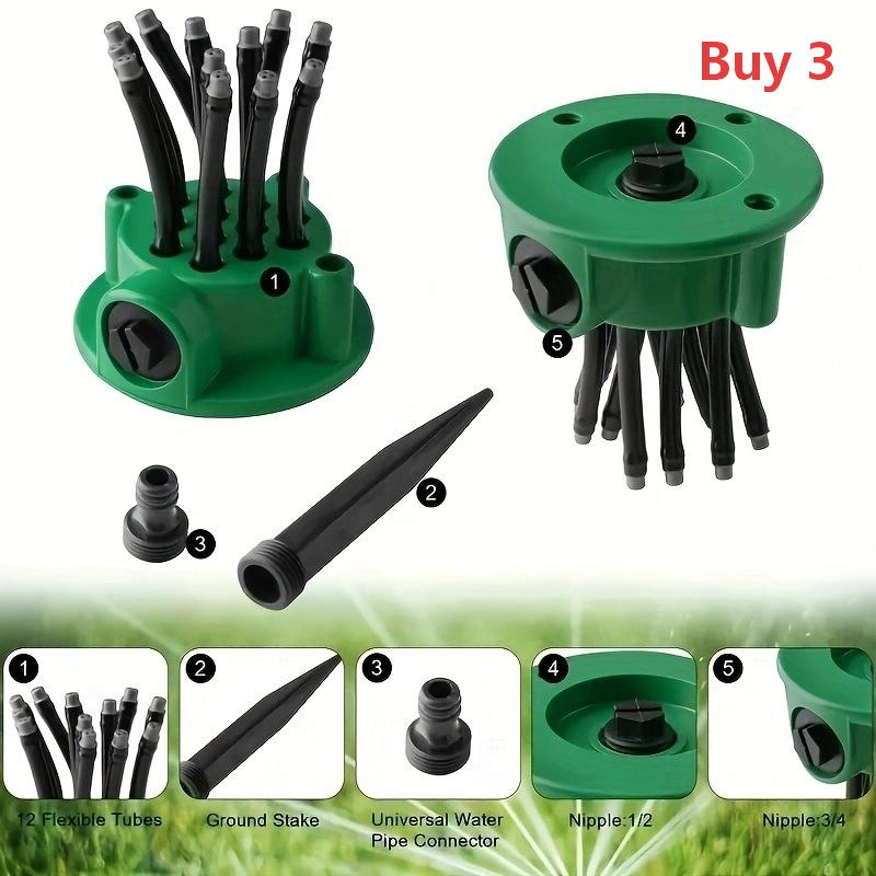 β³360Β° Rotating Lawn Sprinkler--Not just for the lawn: perfect summer fun for your kids! βοΈπββοΈ